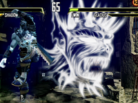 An image of Gargos manifests as part of Shadow Jago's Instinct Mode, first teasing his appearance in Killer Instinct (2013)