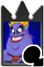 Ursula se vyand kaart in Kingdom Hearts Re:Chain of Memories