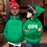 NoodleandLittle SimzGorillaz