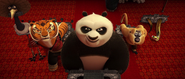 Po and the Furious Five captured in Kung Fu Panda 2