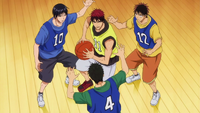 Kagami triple-teamed anime