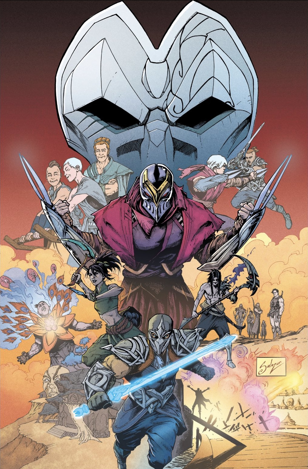 Zed Comic 6 Cover 2