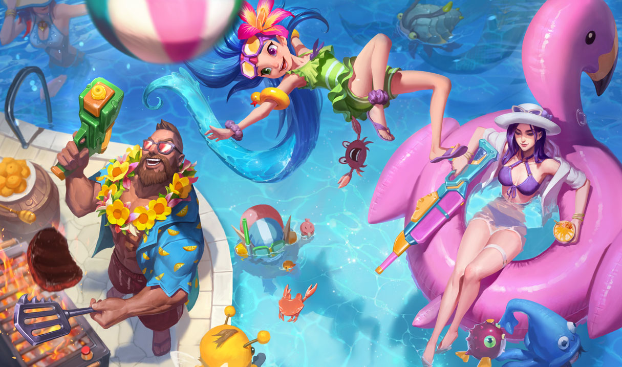 Caitlyn Poolparty-Caitlyn S