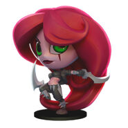 Katarina Figure Model (by Riot Artist Josh 'GrumpyMonkey' Singh)