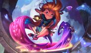 Zoe Splash Art (by Riot Artist Jessica 'OwleyCat' Oyhenart)