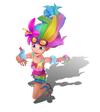 Zoe PoolParty (Rainbow)