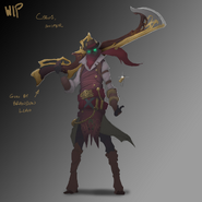 Jhin Concept 5 (by Riot Artist Larry 'TheBravoRay' Ray)