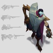 Jhin Concept 20 (by Riot Artist Larry 'TheBravoRay' Ray)