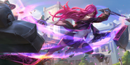 Battle Academia Katarina "Legends of Runeterra" Illustration 2 (by Riot Contracted Artists Kudos Productions)