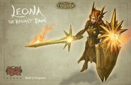 Leona Concept 1 (by Riot Artist Michael 'IronStylus' Maurino)