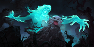 Sinister Poro "Legends of Runeterra" Illustration (by Riot Contracted Artists Sixmorevodka Studio)