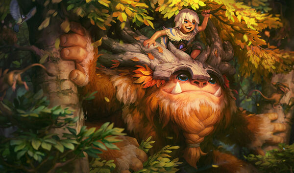 Sasquatch Nunu (Legacy Skin, No Longer Available) 520 RP / 20-Nov-2009