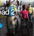 The Left 4 Dead 2 Survivors as they appeared in the Official Xbox Magazine.