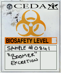 Label found in the Bile bomb