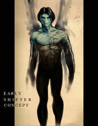 Arnold Ayala's early concept art of Raziel (SR1).