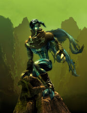 Raziel on rock