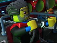 Captain Ace Speedman as he appears in the first scene.