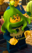 An Alien Clinger in Ninjago: Masters of Spinjitzu