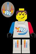 Concept art of Rocket Racer for LEGO Racers