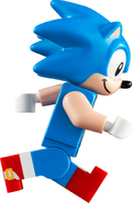 Sonic running