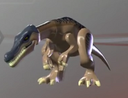 Baryonyx in the LEGO Jurassic World video game