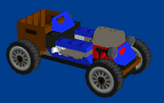 The car from the set in LEGO Racers 2