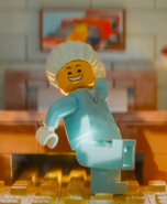 Emmet dressed as a surgeon