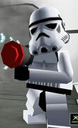 A Stormtrooper in LEGO Star Wars II: The Original Trilogy