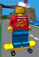 Pepper in the original LEGO Island