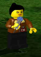 A news reporter seen in the game's introduction