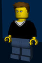 A minifigure of one of the developers, who can be seen in the secret cave