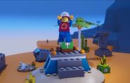 The "Pizzaboy" in the LEGO Microgame