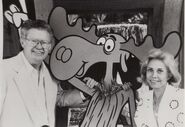 Bill with June Foray