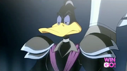 Daffy Duck as Zod