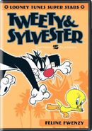 (2010) DVD Looney Tunes Super Stars' Tweety & Sylvester: Feline Fwenzy