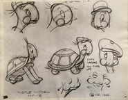 Cecil's model sheet #1 by Bob Givens