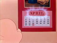 The month of April has 31 days?