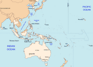 Lost locations in South and East Asia and Oceania