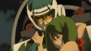 Alto safely holding Ranka in his arms.