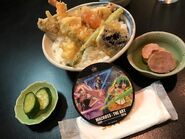 The food and drink options will give you an exclusive Macross: The Art coaster.