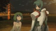 Ranka thanking Alto for rescuing her.