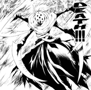 Death in the manga.