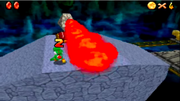 Yoshi VS Flamethrower