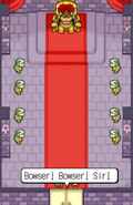 Inside Bowser's Castle