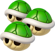 Triple carapace verte