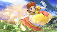 Princess Daisy performing the Daisy Bomber.