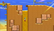 Quicksand in New Super Mario Bros. Wii.