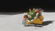 Mario and Bowser on the Mushroom Moon