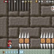 Spikes in Super Mario Bros. 3.