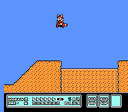 Quicksand in Super Mario Bros. 3.